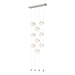 Hubbardton Forge - LED Pendant - Abacus - Sterling- Union Lighting Luminaires Decor