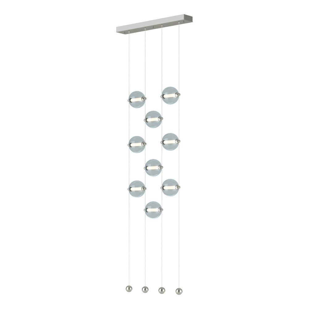 Hubbardton Forge - LED Pendant - Abacus - Sterling- Union Lighting Luminaires Decor