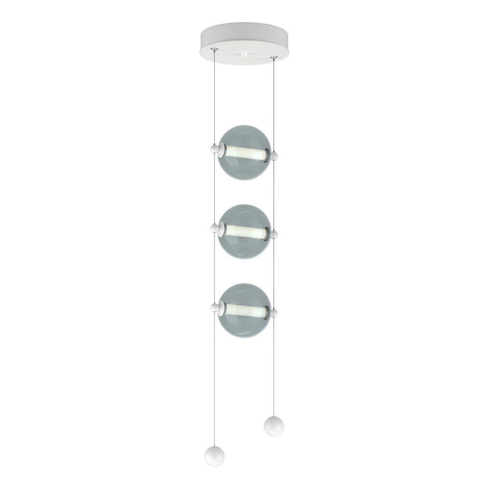 Hubbardton Forge - LED Pendant - Abacus - White- Union Lighting Luminaires Decor
