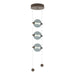 Hubbardton Forge - LED Pendant - Abacus - Bronze- Union Lighting Luminaires Decor