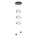 Hubbardton Forge - LED Pendant - Abacus - Dark Smoke- Union Lighting Luminaires Decor
