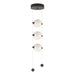 Hubbardton Forge - LED Pendant - Abacus - Oil Rubbed Bronze- Union Lighting Luminaires Decor