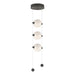 Hubbardton Forge - LED Pendant - Abacus - Natural Iron- Union Lighting Luminaires Decor