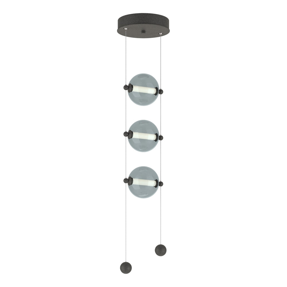 Hubbardton Forge - LED Pendant - Abacus - Natural Iron- Union Lighting Luminaires Decor