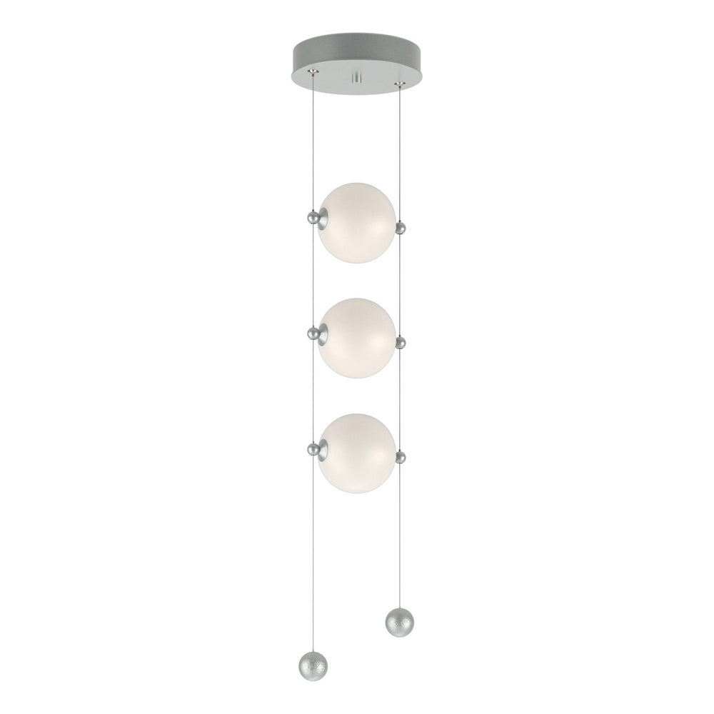 Hubbardton Forge - LED Pendant - Abacus - Vintage Platinum- Union Lighting Luminaires Decor