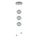 Hubbardton Forge - LED Pendant - Abacus - Vintage Platinum- Union Lighting Luminaires Decor
