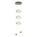 Hubbardton Forge - LED Pendant - Abacus - Soft Gold- Union Lighting Luminaires Decor