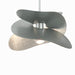 Hubbardton Forge - One Light Pendant - Hibiscus - Vintage Platinum- Union Lighting Luminaires Decor