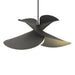 Hubbardton Forge - One Light Pendant - Hibiscus - Natural Iron- Union Lighting Luminaires Decor