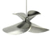 Hubbardton Forge - One Light Pendant - Hibiscus - Sterling- Union Lighting Luminaires Decor