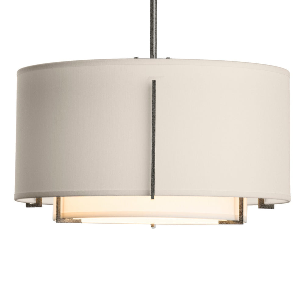 Hubbardton Forge - One Light Pendant - Exos - Natural Iron- Union Lighting Luminaires Decor
