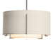 Hubbardton Forge - One Light Pendant - Exos - Vintage Platinum- Union Lighting Luminaires Decor