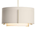 Hubbardton Forge - One Light Pendant - Exos - Modern Brass- Union Lighting Luminaires Decor