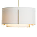 Hubbardton Forge - One Light Pendant - Exos - Modern Brass- Union Lighting Luminaires Decor