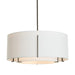 Hubbardton Forge - Three Light Pendant - Exos - Oil Rubbed Bronze- Union Lighting Luminaires Decor