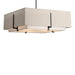 Hubbardton Forge - Four Light Pendant - Exos - Black- Union Lighting Luminaires Decor