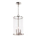 Regina Andrew Canada - Three Light Pendant - Adria - Polished Nickel- Union Lighting Luminaires Decor