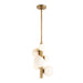 Regina Andrew Canada - LED Pendant - Styx - Natural Brass- Union Lighting Luminaires Decor