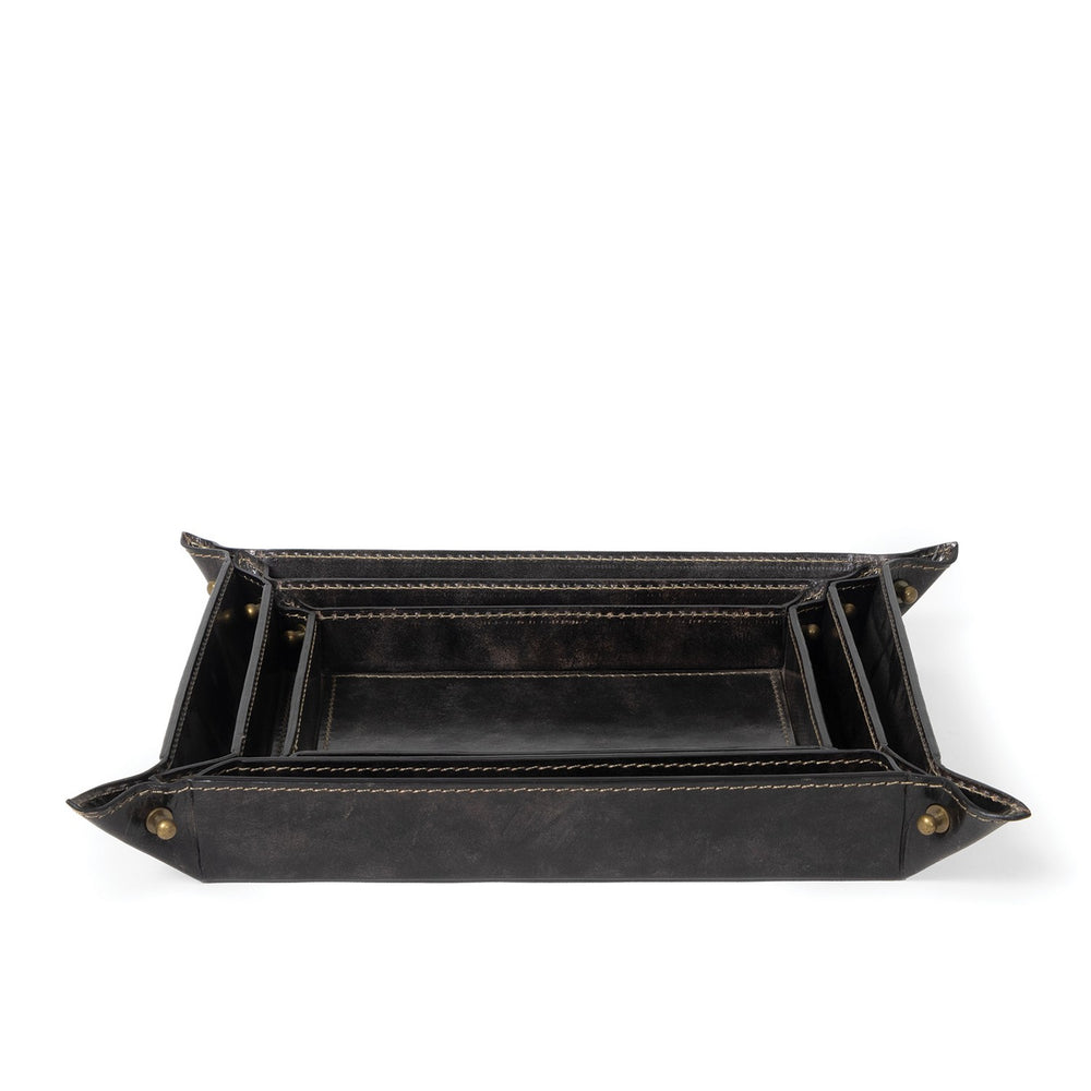 Regina Andrew Canada - Tray Set - Derby - Black- Union Lighting Luminaires Decor
