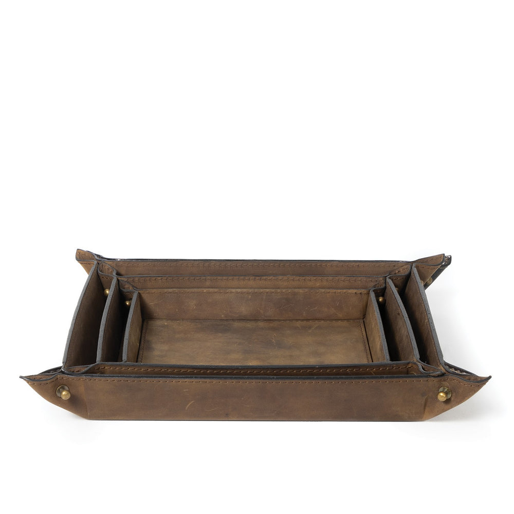 Regina Andrew Canada - Tray Set - Derby - Brown- Union Lighting Luminaires Decor