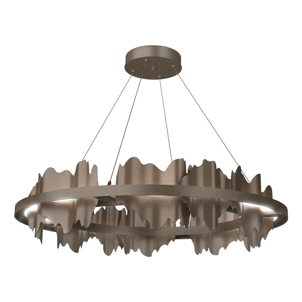 Hubbardton Forge - LED Pendant - Hildene - Bronze- Union Lighting Luminaires Decor