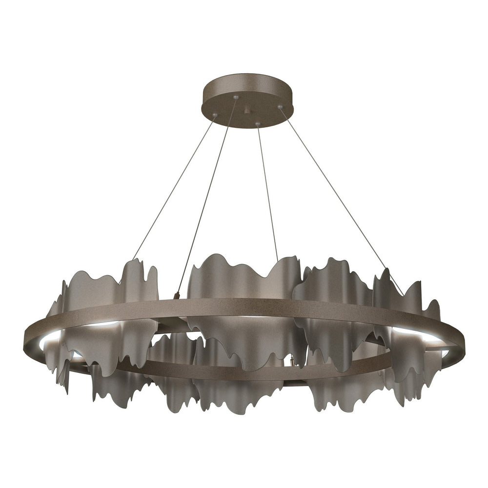 Hubbardton Forge - LED Pendant - Hildene - Bronze- Union Lighting Luminaires Decor