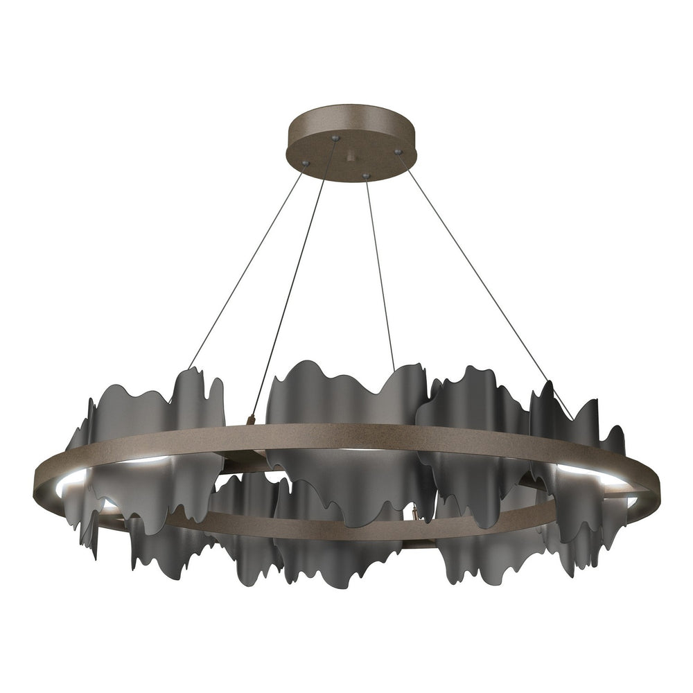 Hubbardton Forge - LED Pendant - Hildene - Bronze- Union Lighting Luminaires Decor