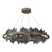 Hubbardton Forge - LED Pendant - Hildene - Bronze- Union Lighting Luminaires Decor