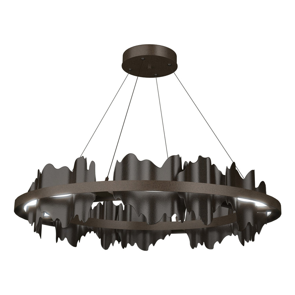 Hubbardton Forge - LED Pendant - Hildene - Bronze- Union Lighting Luminaires Decor