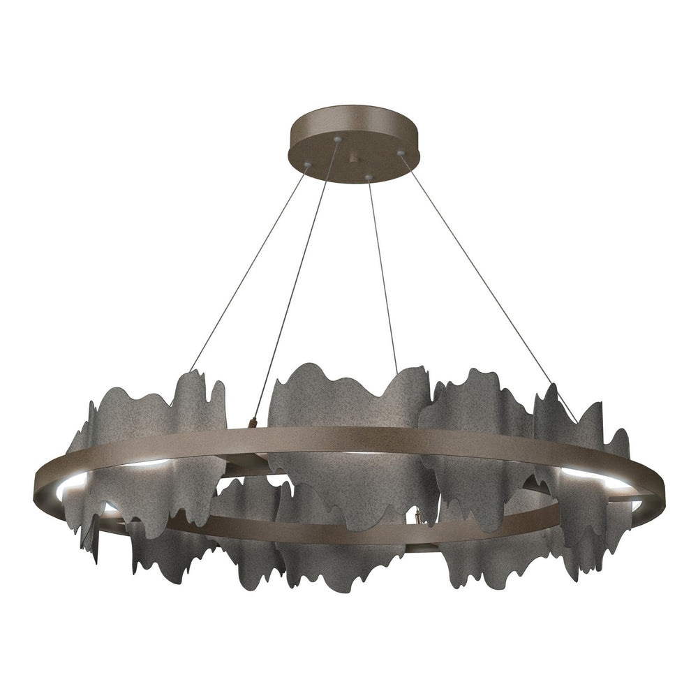 Hubbardton Forge - LED Pendant - Hildene - Bronze- Union Lighting Luminaires Decor