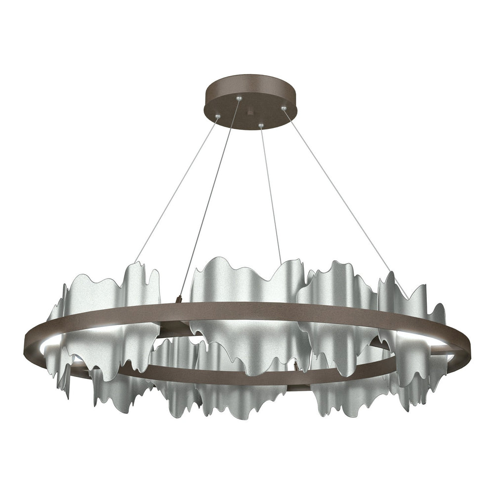 Hubbardton Forge - LED Pendant - Hildene - Bronze- Union Lighting Luminaires Decor