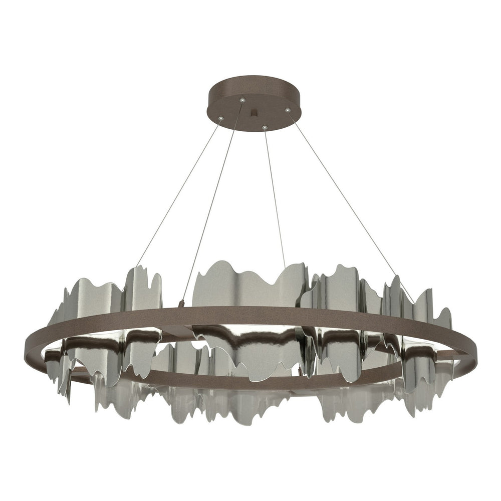Hubbardton Forge - LED Pendant - Hildene - Bronze- Union Lighting Luminaires Decor