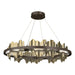 Hubbardton Forge - LED Pendant - Hildene - Bronze- Union Lighting Luminaires Decor
