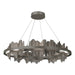 Hubbardton Forge - LED Pendant - Hildene - Dark Smoke- Union Lighting Luminaires Decor
