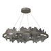 Hubbardton Forge - LED Pendant - Hildene - Dark Smoke- Union Lighting Luminaires Decor