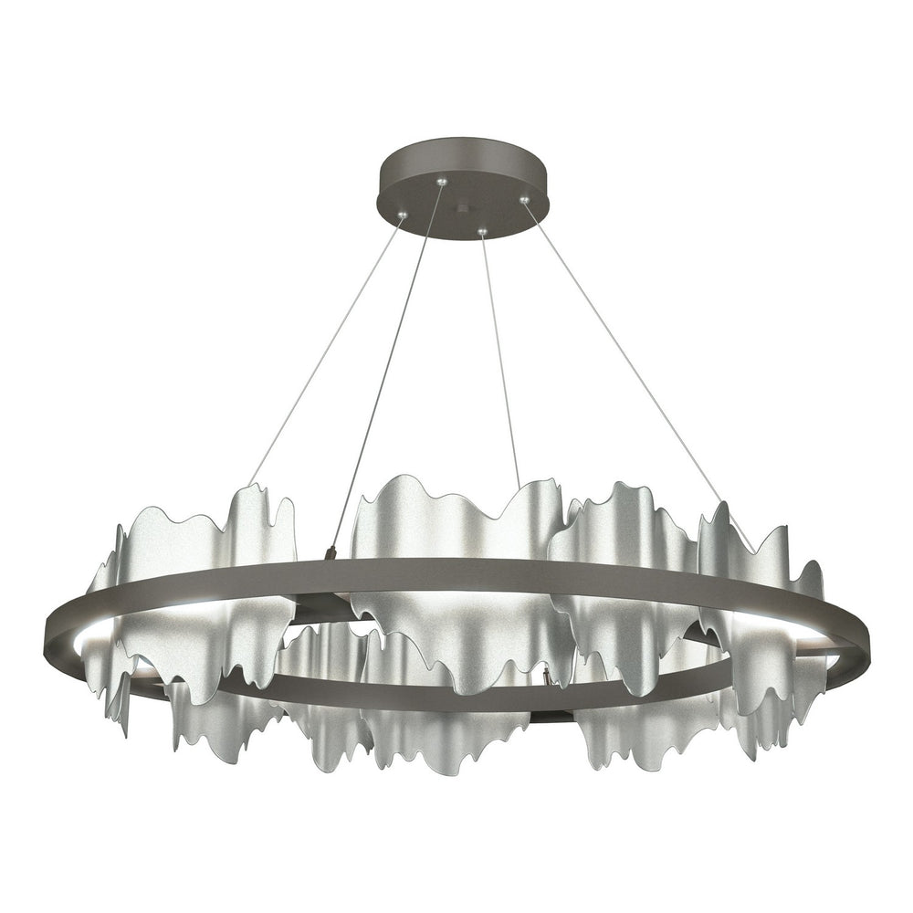 Hubbardton Forge - LED Pendant - Hildene - Dark Smoke- Union Lighting Luminaires Decor