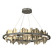 Hubbardton Forge - LED Pendant - Hildene - Dark Smoke- Union Lighting Luminaires Decor