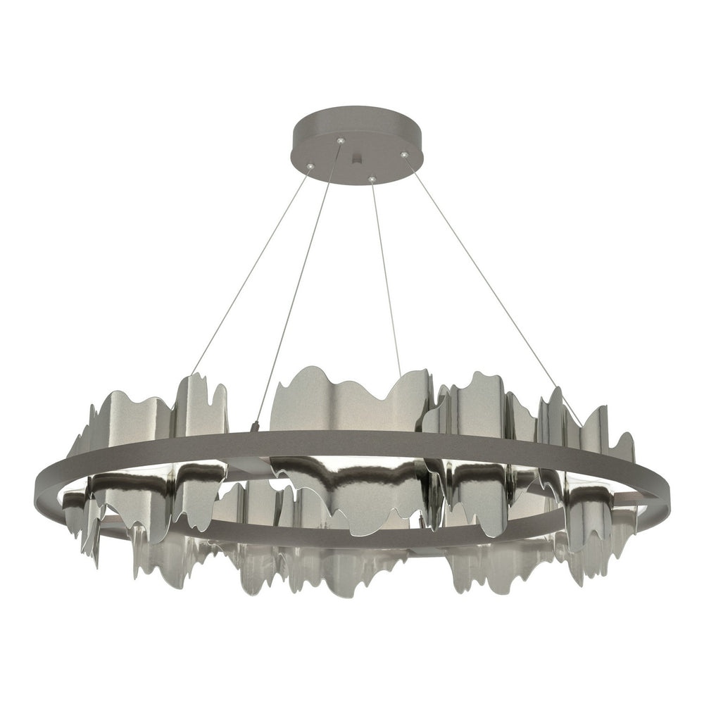 Hubbardton Forge - LED Pendant - Hildene - Dark Smoke- Union Lighting Luminaires Decor