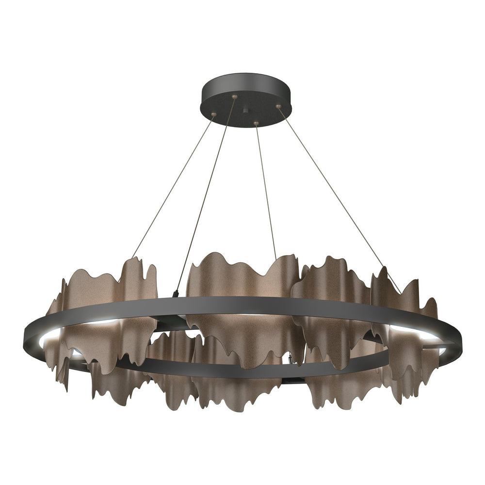 Hubbardton Forge - LED Pendant - Hildene - Black- Union Lighting Luminaires Decor