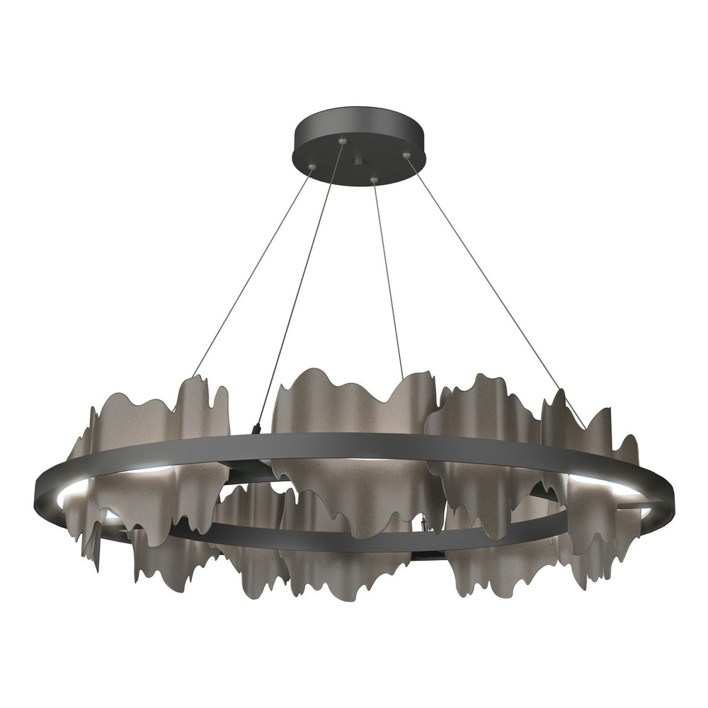 Hubbardton Forge - LED Pendant - Hildene - Black- Union Lighting Luminaires Decor