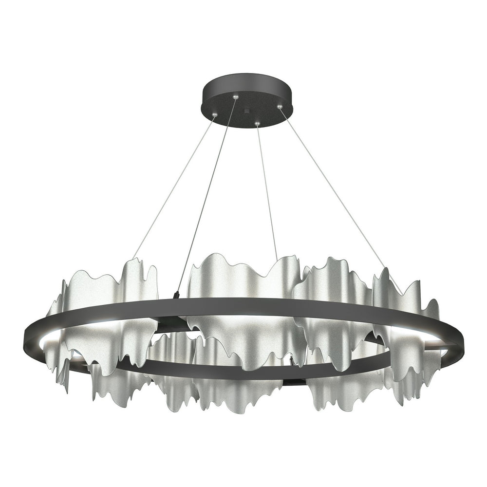 Hubbardton Forge - LED Pendant - Hildene - Black- Union Lighting Luminaires Decor