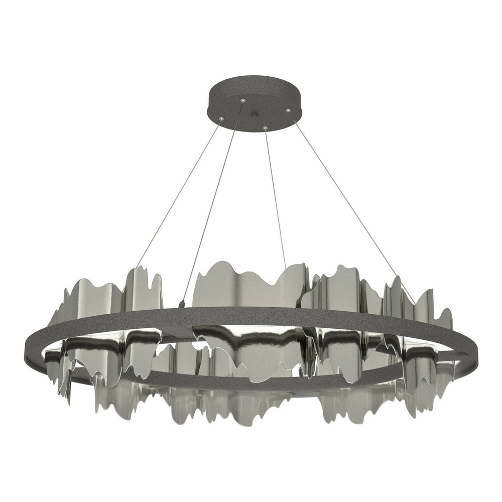 Hubbardton Forge - LED Pendant - Hildene - Black- Union Lighting Luminaires Decor