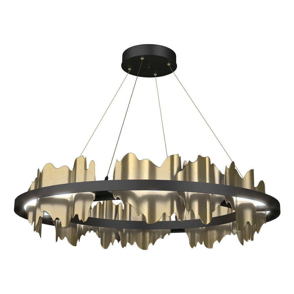 Hubbardton Forge - LED Pendant - Hildene - Black- Union Lighting Luminaires Decor