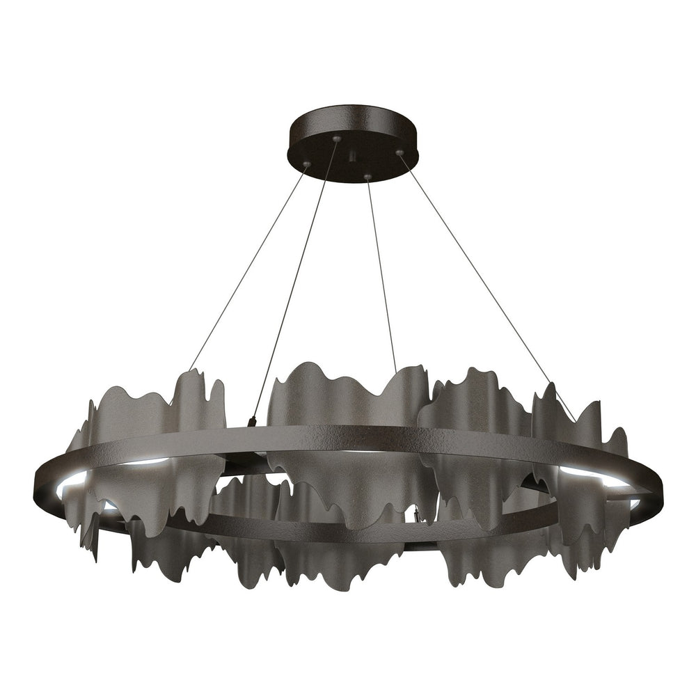 Hubbardton Forge - LED Pendant - Hildene - Oil Rubbed Bronze- Union Lighting Luminaires Decor