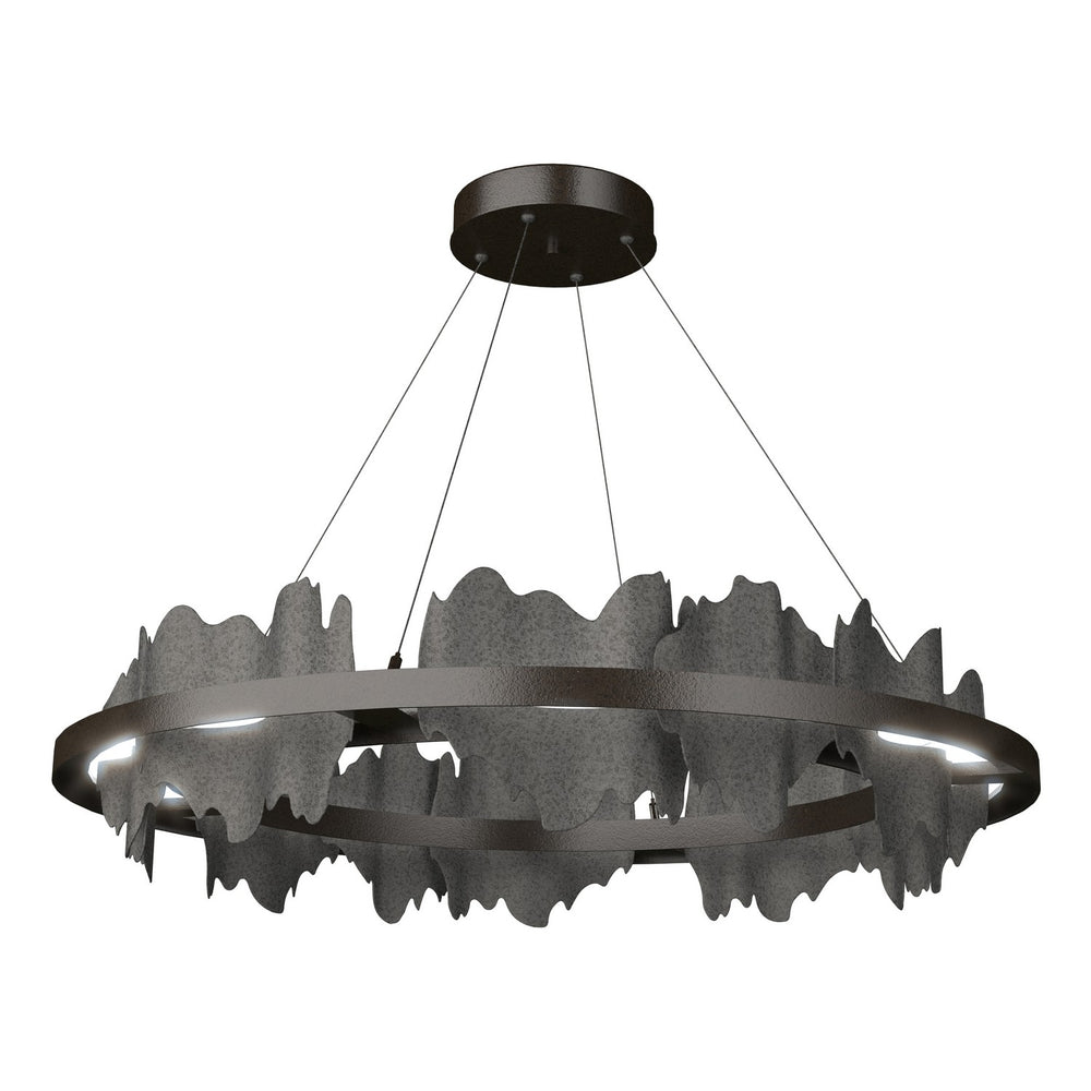 Hubbardton Forge - LED Pendant - Hildene - Oil Rubbed Bronze- Union Lighting Luminaires Decor