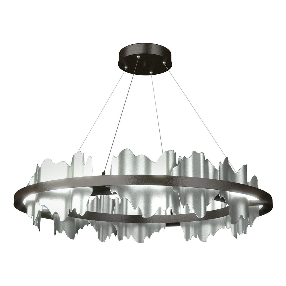 Hubbardton Forge - LED Pendant - Hildene - Oil Rubbed Bronze- Union Lighting Luminaires Decor