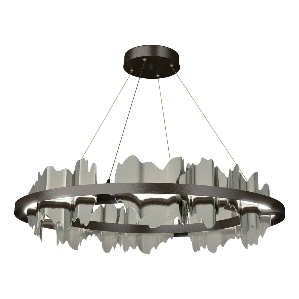 Hubbardton Forge - LED Pendant - Hildene - Oil Rubbed Bronze- Union Lighting Luminaires Decor