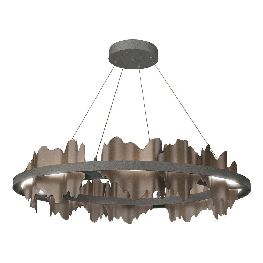 Hubbardton Forge - LED Pendant - Hildene - Natural Iron- Union Lighting Luminaires Decor