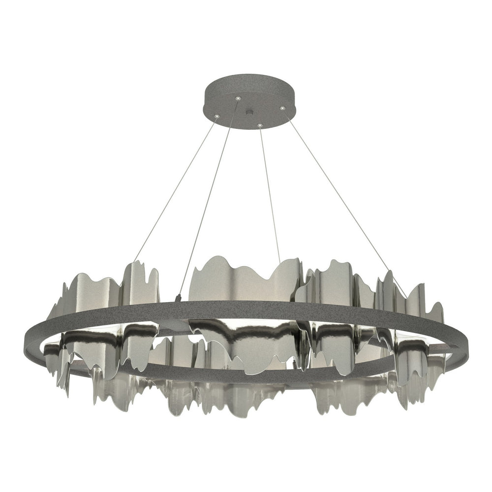 Hubbardton Forge - LED Pendant - Hildene - Natural Iron- Union Lighting Luminaires Decor