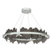 Hubbardton Forge - LED Pendant - Hildene - Vintage Platinum- Union Lighting Luminaires Decor